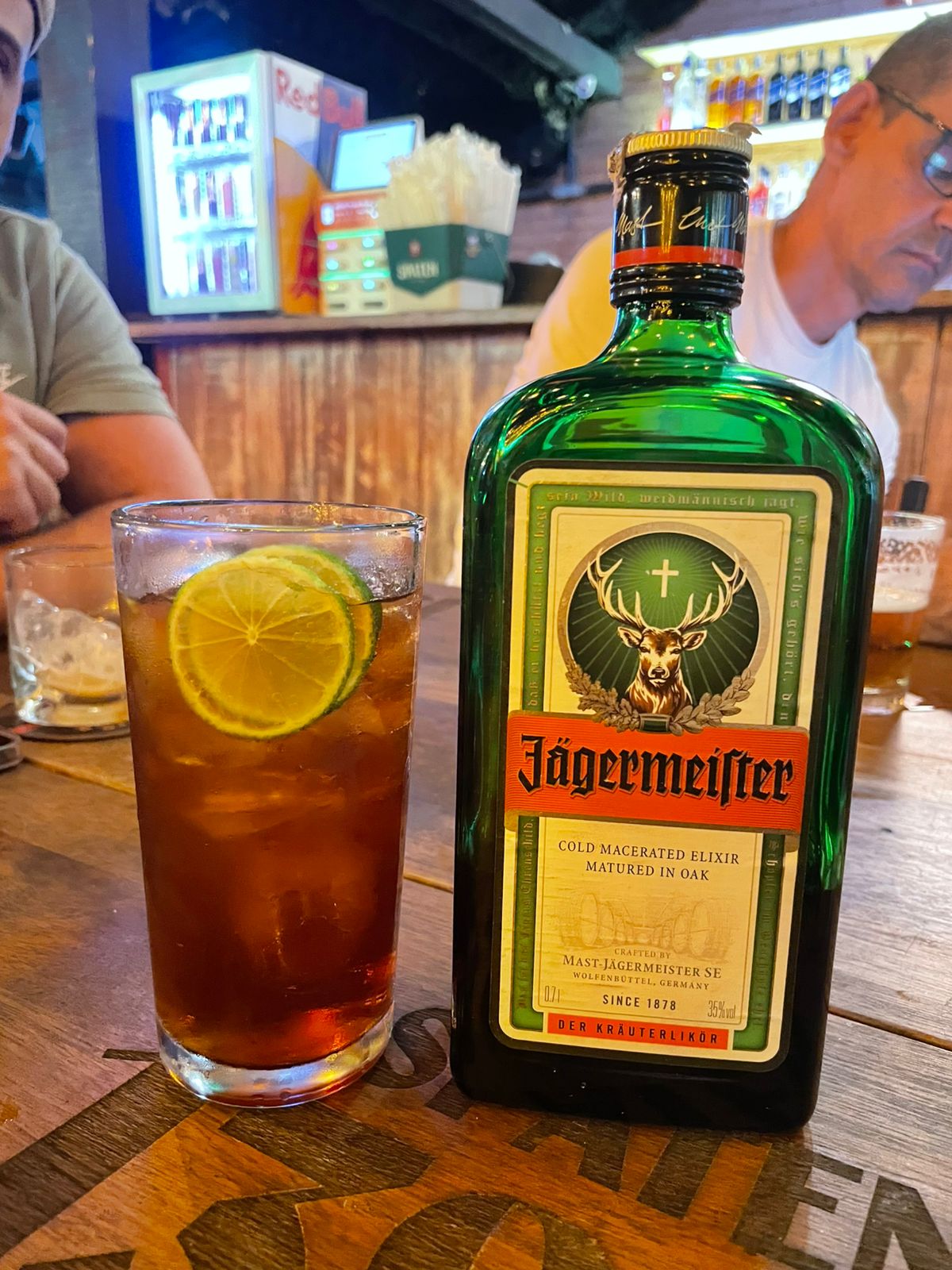 Jägermeister ativado em bar parceiro